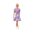 Barbie Fashionistas Sukienka z falbanami GHW64 za 18,99 zł na Amazon.pl
