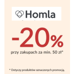 -20% rabatu przy MWZ 50 zł w Homla