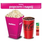 Multikino Zestaw Średni Popcorn i napój za 16,99 zł na Groupon.pl