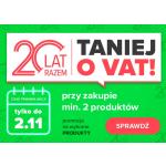 Taniej o VAT przy zakupie min. 2 produktów w Neonet