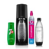 Saturator SODASTREAM Terra Czarny + 2 butelki + Syrop 7UP 440 ml za 279 zł w Media Expert