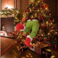 Dekoracja świąteczna nogi elfa 40 cm za 42,15 zł na Amazon.pl