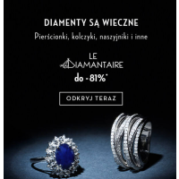 Biżuteria z diamentami do 81% taniej w Limango