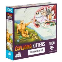 Puzzle Exploding Kittens The Creation of Cat 1000 el za 38,99 zł na Amazon.pl