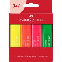 Faber-Castell 254604 zestaw zakreślaczy 4 szt. neonowe za 7,48 zł na Amazon.pl