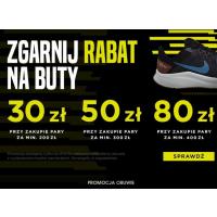 Go Sport - Rabaty na buty 30 zł 50 zł lub 80 zł