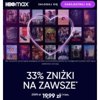 HBO MAX - 33% dla nowych i obecnych subskrybentów