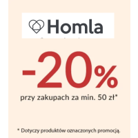-20% rabatu przy MWZ 50 zł w Homla