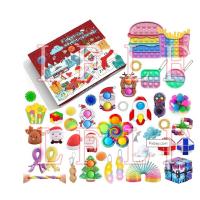 Kalendarz adwentowy z Fidget toys Pop it za 97,79 zł (wysyłka gratis) na polskim Amazonie