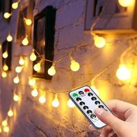 Łańcuch świetlny LED 50 lampek + pilot za 5,46 zł na Amazon.pl