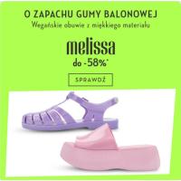 Buty damskie i dziecięce z elastycznej pachnącej gumy Melissa do -58% taniej w Limango