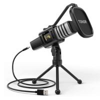 Mikrofon USB TONOR TC30 z trójnożnym statywem za 29,24 zł na Amazon.pl