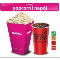 Multikino Zestaw Średni Popcorn i napój za 16,99 zł na Grouponie