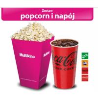 Multikino Zestaw Średni Popcorn i napój za 16,99 zł na Grouponie