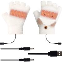 Rękawiczki USB 3 poziomy ogrzewania za 10 zł na Amazon.pl