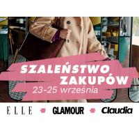 Szaleństwo Zakupów z Elle, Glamour, Claudia - kody rabatowe 23-27 września