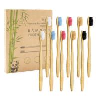 10 bambusowych kolorowych szczoteczek do zębów za 24,95 zł na Amazon.pl