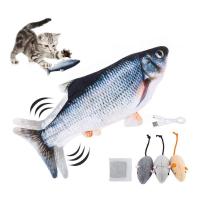 Norota Ryba + 3 myszki Elektryczna zabawka dla kota USB za 13,99 zł na polskim Amazonie